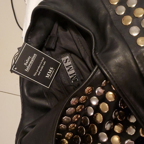 STUDDED SEXY SPIKE ANKLE BOOTS WITH HEELS SZ 8/M - Picture 6 of 10